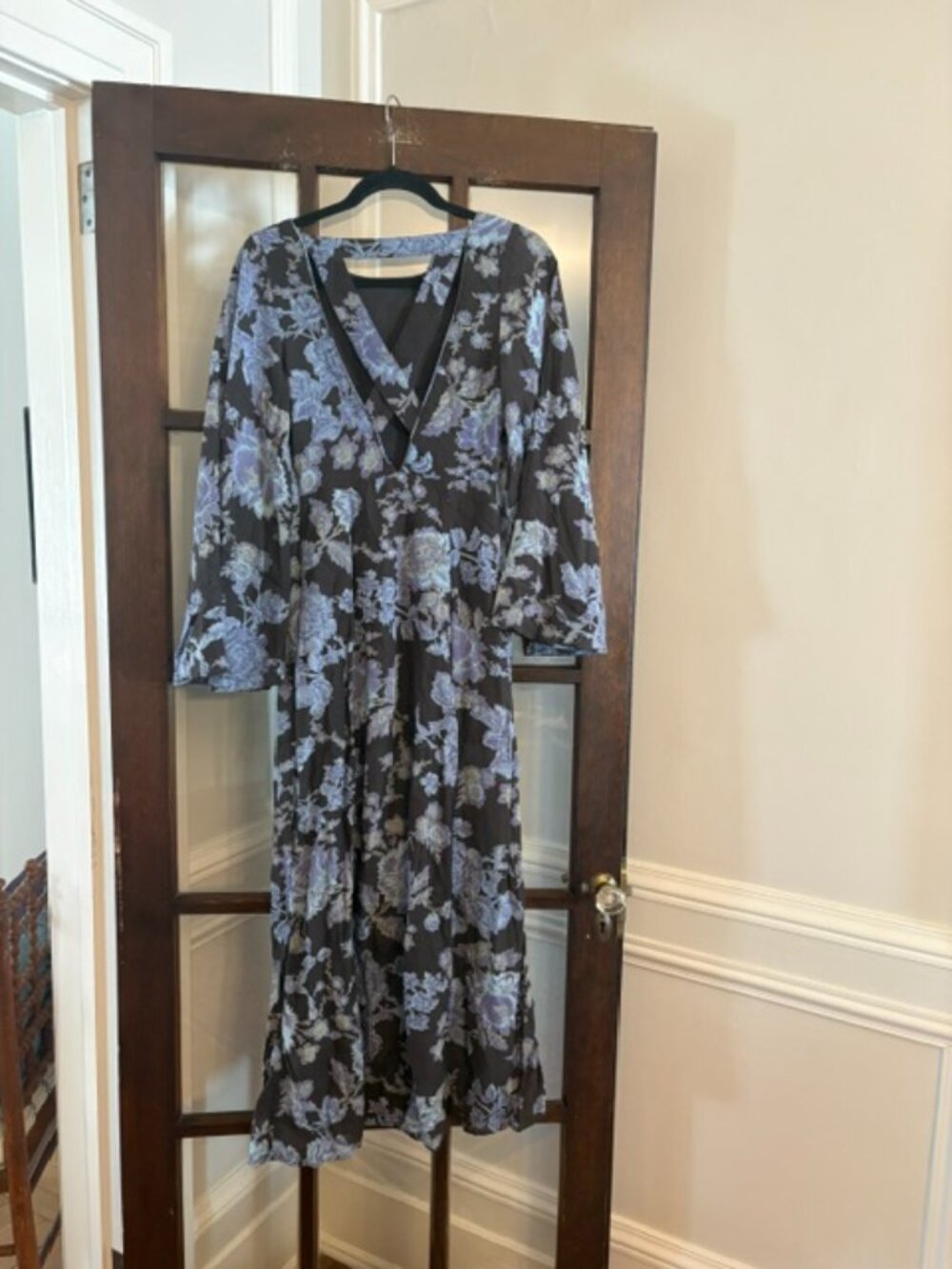 Free People Melrose Floral Print Maxi Dress, Size 0 - Picture 5 of 8